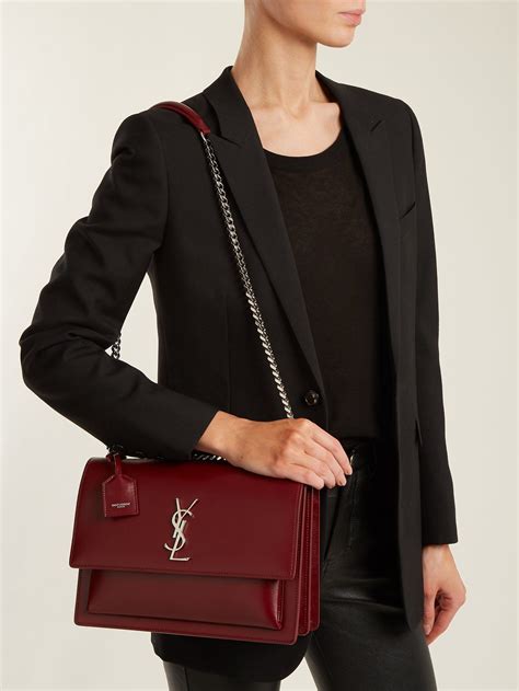 yves saint laurent sunset large|ysl sunset bag.